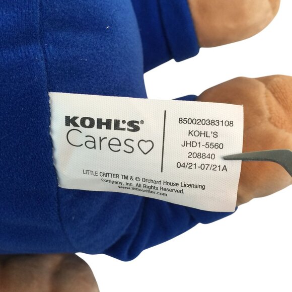 Kohls Cares Little Critter Brother Plush Mercer Mayer 14" Stuffed Animal Toy - Picture 5 of 7